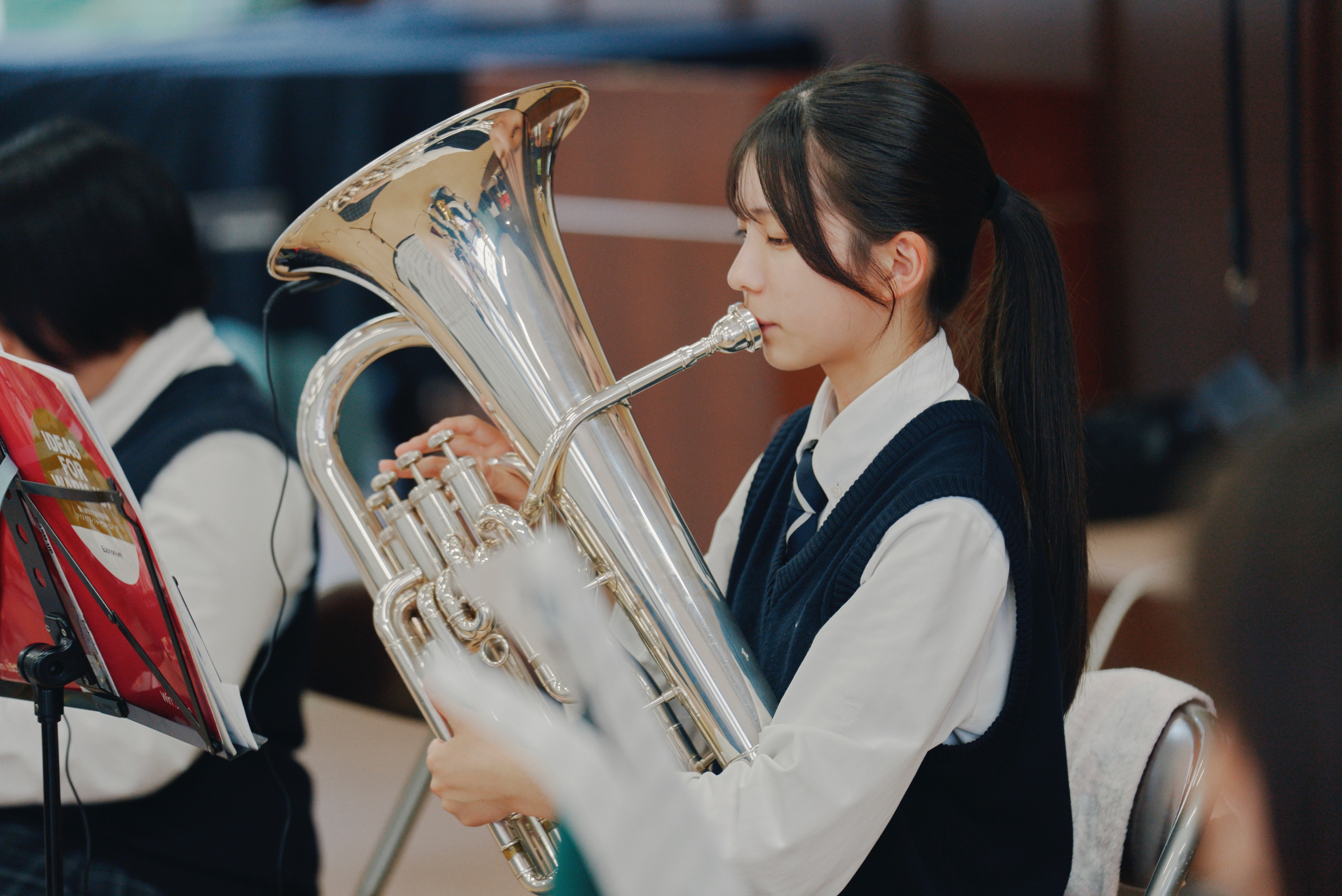 生徒たちの笑顔