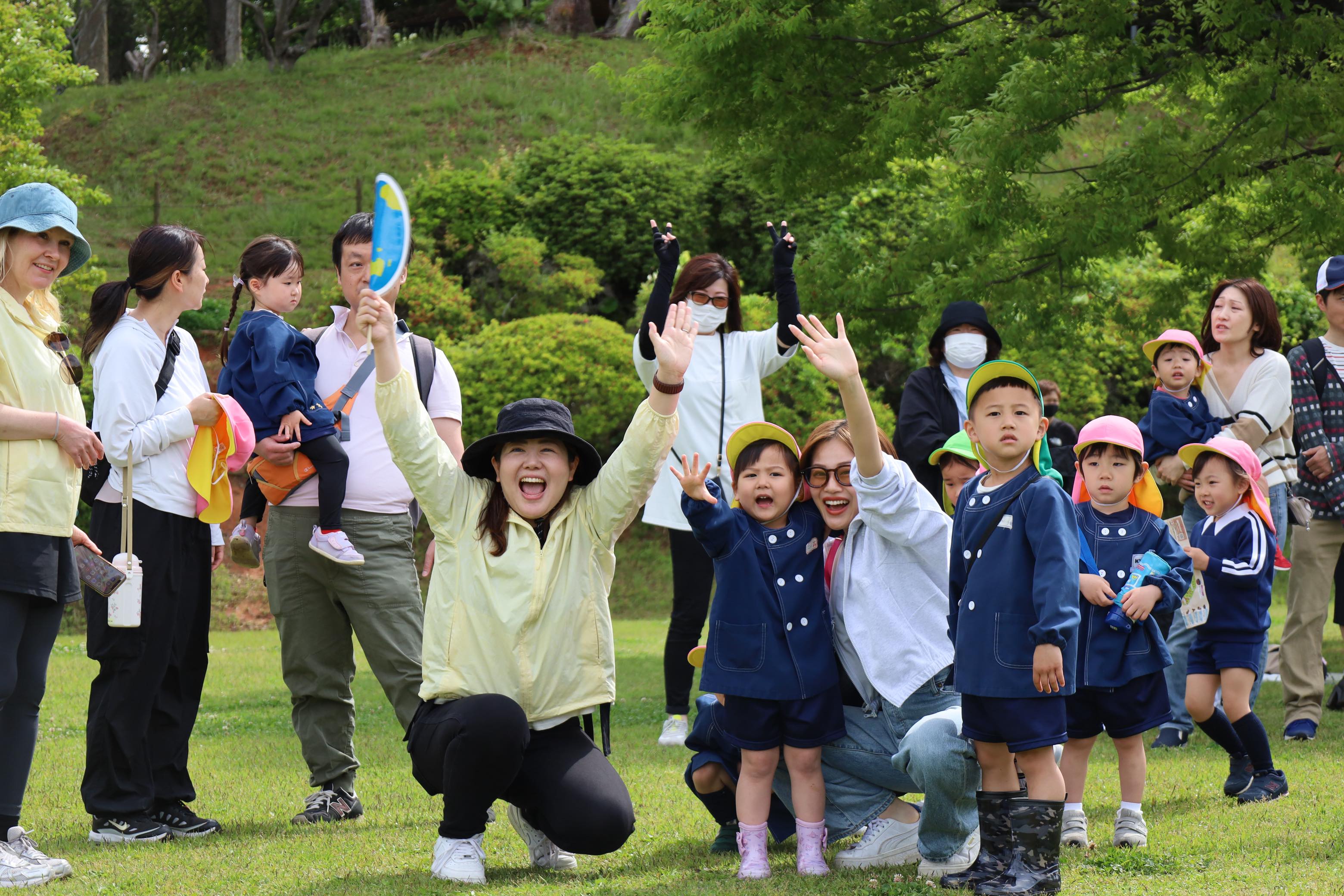 親子遠足の様子